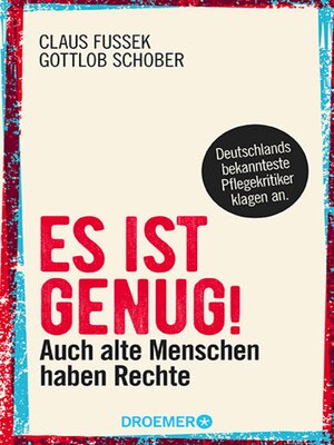 cover image of Es ist genug!